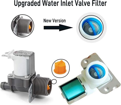 5220FR2075L 5220FR2006H Washing Machine Valve GENUINE Set for LG Water Inlet Valve Replace 5220FR2006L 5220FR2006Q AP4441935 AP5986564 5221ER1003A 5221ER1003C 5221ER1003D 5221ER1003F in Saudi Arabia