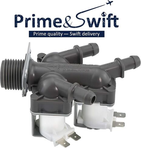 Primeswift 5221ER1003A Cold Water Inlet Valve Washing Machine OEM & Blue Filter（1Pack）Compatible with 5220FR2075L, 5221ER1003A in Saudi Arabia