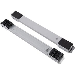 ASDQWER Washing Machine Base,Heavy Duty Expandable Appliance Roller Pair,Adjustable Refrigerator Rack-Drying,Rack-Refrigerator,Machine Base,Sturdy Feet,Gray,Four Packs in Saudi Arabia