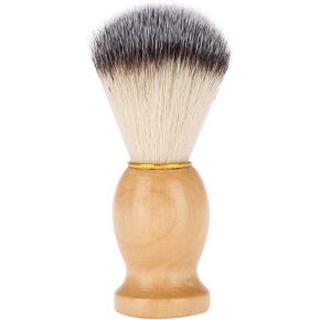 Shaving Brush Men, Fashionable Practical Shave Brush Travel Shaving Brush Shave Cream Brush, Artistic For Salon Clean Extra Beard Travel Home in Kuwait