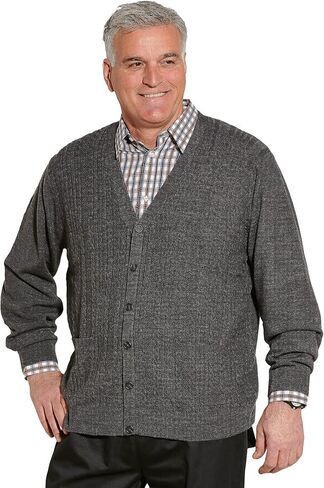 Ovidis Adaptive Cardigan Clothes Senior Elderly Disabled Men - Heritage in Saudi Arabia