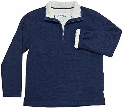 Orvis Brighton Men's Sherpa Lined 1/4 Zip Pullover in Saudi Arabia