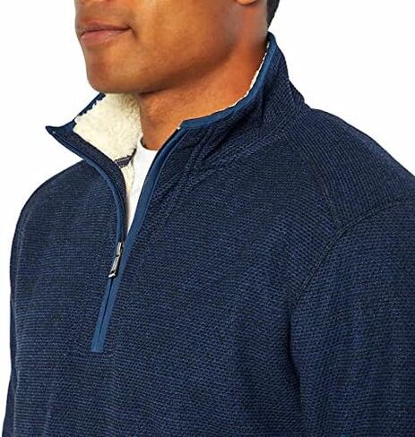 Orvis Brighton Men's Sherpa Lined 1/4 Zip Pullover in Saudi Arabia