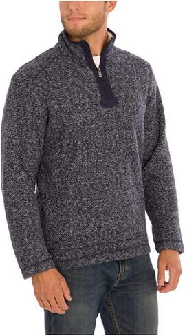 Orvis Brighton Men's Sherpa Lined 1/4 Zip Pullover in Saudi Arabia