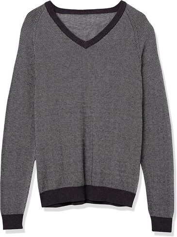 سترة صوفية رجالي ثلاثية الأبعاد برقبة على شكل حرف V من Knitwear Lab in Kuwait