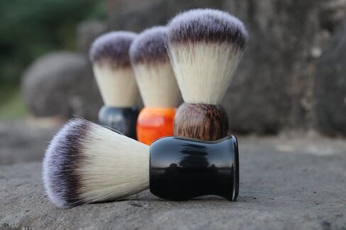 RUBAB MEN Shaving Brush for Men |Panther Edition| Super Soft Cruelty Free Bristles & Premium Ergonomic Handle For A Perfect Start To Your Day in Saudi Arabia