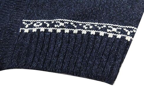 Kedera Men's Winter Knitted Flower Pattern Zip Up Cardigan Sweater in Saudi Arabia