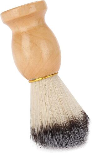 Shaving Brush Men, Fashionable Practical Shave Brush Travel Shaving Brush Shave Cream Brush, Artistic For Salon Clean Extra Beard Travel Home in Kuwait