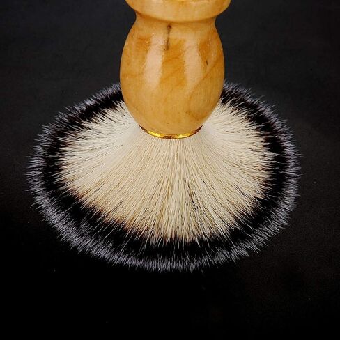 Shaving Brush Men, Fashionable Practical Shave Brush Travel Shaving Brush Shave Cream Brush, Artistic For Salon Clean Extra Beard Travel Home in Kuwait