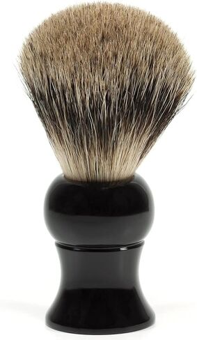 Fendrihan Genuine 100% Pure Badger Shaving Brush with Black Handle for Personal and Professional Shaving in Kuwait