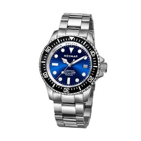 Neymar 44mm Men's 1000m Diver Automatic Sport Stainless Steel Watch in Saudi Arabia