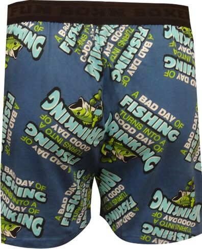 Fun Boxers Fishing Drinking Men's Boxer Short in Saudi Arabia