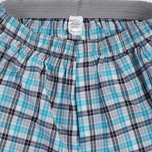 Falari 4-Pack Men's Boxer Underwear 100% Cotton Premium Quality in Saudi Arabia