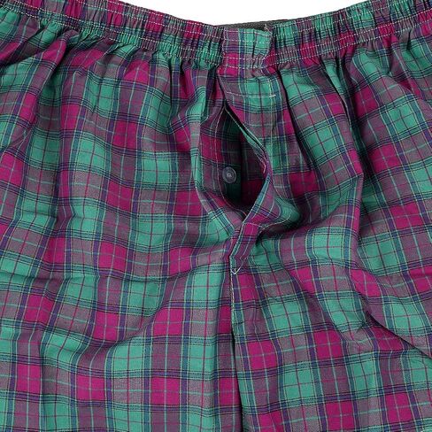 Falari 4-Pack Men's Boxer Underwear 100% Cotton Premium Quality in Saudi Arabia