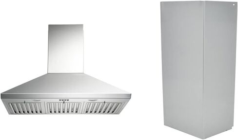 KOBE Range Hoods CHX8130SQB-1 Wall Mount Range Hood, 30-Inch, Stainless Steel in Kuwait