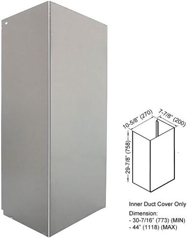 KOBE Range Hoods CHX8130SQB-1 Wall Mount Range Hood, 30-Inch, Stainless Steel in Kuwait