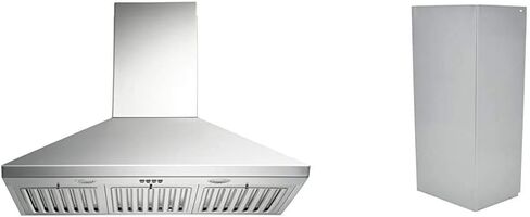 KOBE Range Hoods CHX8130SQB-1 Wall Mount Range Hood, 30-Inch, Stainless Steel in Kuwait