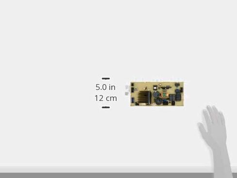 Whirlpool W10812418 Washer Electronic Control Board Original Equipment (OEM) Part, White in Saudi Arabia