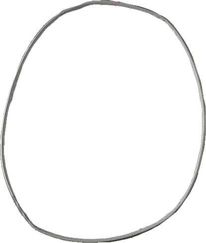 Whirlpool W11126230 Dryer Door Glass Seal in Saudi Arabia