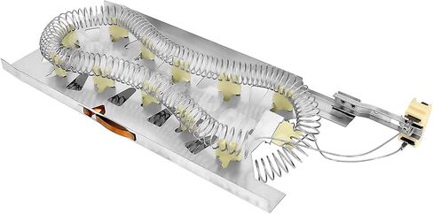 Dryer Heating Element Replace For Whirlpool Duet LTE6243AN2 LTE6243AW2 LTE7245AN0 LTE7245AW0 WET3300SQ0 WET3300SQ1 WET3300SQ2 WET3300XQ0 WET3300XQ1 WET3300XQ2 WET4027EW0 WED9620HW0 With Thermostat in Kuwait