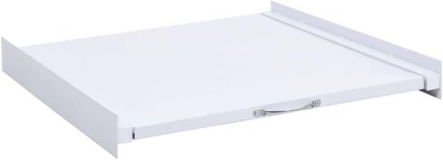 SKM Double Washing and Drying Machine Pedestal with Drawers White-7043 in Kuwait