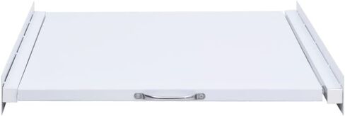 SKM Double Washing and Drying Machine Pedestal with Drawers White-7043 in Kuwait