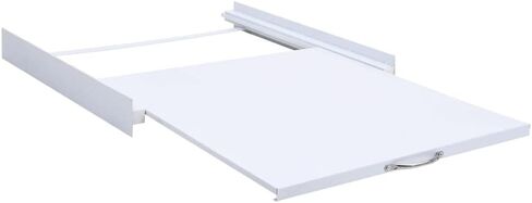 SKM Double Washing and Drying Machine Pedestal with Drawers White-7043 in Kuwait