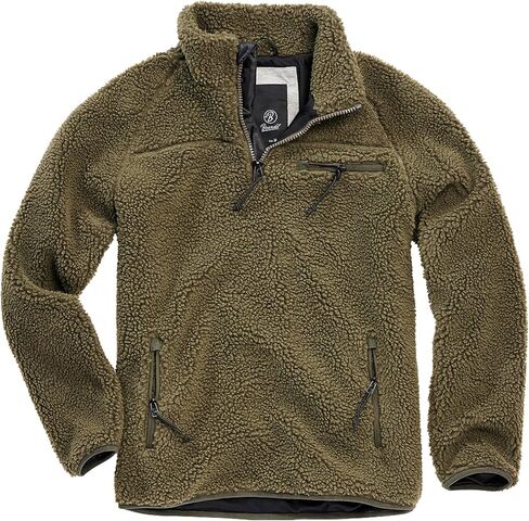 Brandit Men's Fleece Quarter Zip Jacket in Saudi Arabia