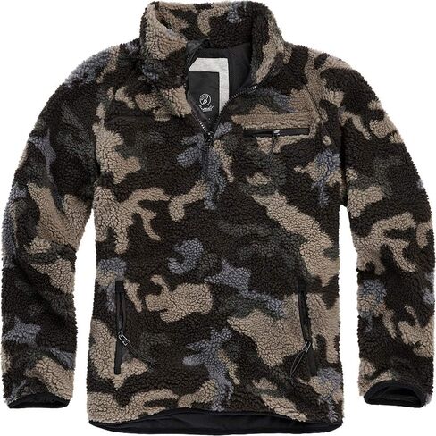 Brandit Men's Fleece Quarter Zip Jacket in Saudi Arabia