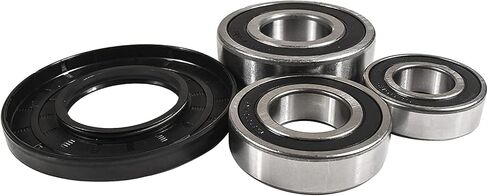 HQRP Bearing and Seal Kit Compatible with Whirlpool GHW9400PW0 GHW9400PW1 GHW9400PW2 GHW9400PW3 GHW9400PW4 GHW9400SU0 Front Load Washer Tub in Saudi Arabia