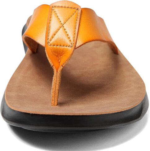 DC DUMPECCI Sandals For Mens Flip Flops With Arch Support Leather Soft Comfortable Beach Pool Summer Shoes in Saudi Arabia