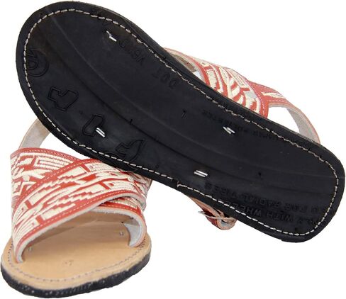 The Western Shops Mens Leather Sandals Mens Mexican Huarache Sandal in Saudi Arabia