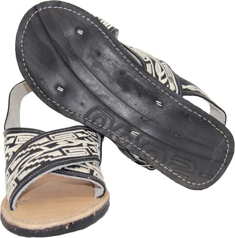 The Western Shops Mens Leather Sandals Mens Mexican Huarache Sandal in Saudi Arabia