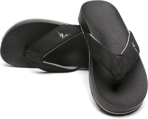 NORTIV 8 Men's Flip Flop with Arch Support for Flat Feet and Plantar Fasciitis Orthotic Thong Summer Sandals in Saudi Arabia