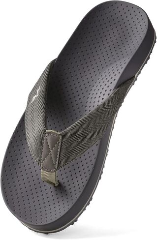 NORTIV 8 Men's Flip Flop with Arch Support for Flat Feet and Plantar Fasciitis Orthotic Thong Summer Sandals in Saudi Arabia