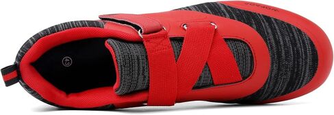Unisex Cycling Shoes Compatible with pelaton Bike Road Biking Shoes Men's Peleton Bicycle Indoor Riding Spin Shoes with Look Delta Cleats for Men and Women SPD Clip On Spining (Black-Red, M5) in Saudi Arabia