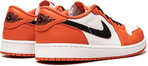 Jordan Mens Air Jordan 1 Low OG CZ0790 801 Starfish - Size 15 Orange/White-Black in Saudi Arabia