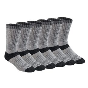 Dickies mens Dri-tech Temperature Regulating Wool Blended Work Crew Socks Multipack in Saudi Arabia