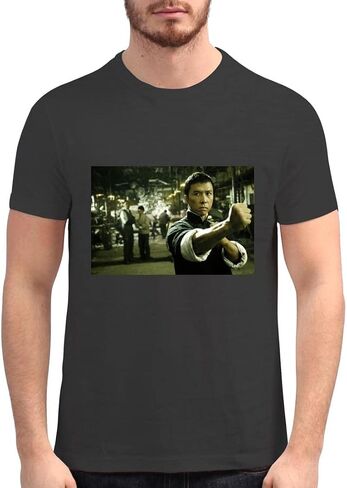 Harding Industries Donnie Yen - Men's Soft Graphic T-Shirt PDI #PIDP97704 in Saudi Arabia