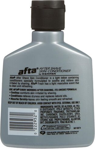 Mennen Afta After Shave Skin Conditioner, Fresh, 3 Fl Oz in Saudi Arabia