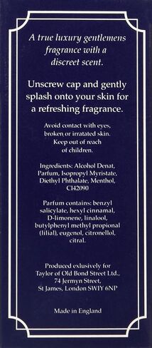 Taylor of Old Bond Street No.74 Original Fragrance 100ml (St James, 3.5) in Saudi Arabia