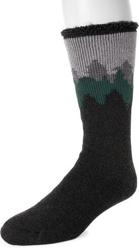 جوارب MUK LUKS الرجالية المقاومة للحرارة من Muk Luks® زوج واحد من الجوارب العازلة للحرارة للرجال in Kuwait