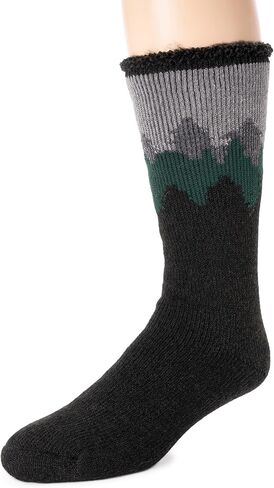 جوارب MUK LUKS الرجالية المقاومة للحرارة من Muk Luks® زوج واحد من الجوارب العازلة للحرارة للرجال in Kuwait