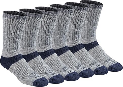 Dickies mens Dri-tech Temperature Regulating Wool Blended Work Crew Socks Multipack in Saudi Arabia
