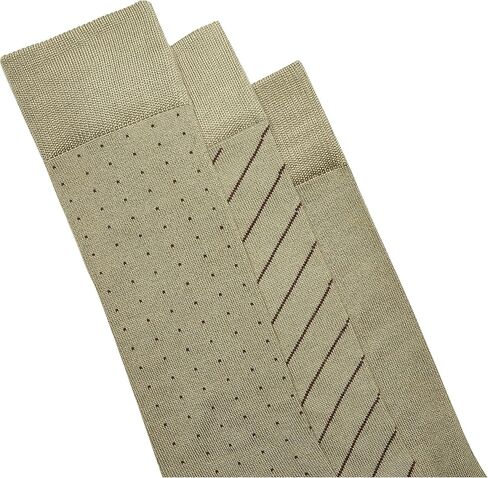 Chaps Men's Assorted Soft Dress Crew Socks With Argyle Fashion Patterns (3 Pack) in Saudi Arabia
