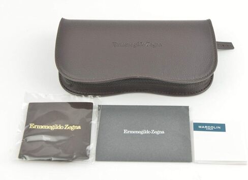Ermenegildo Zegna EZ0027-09R Sunglasses إطار بلون رمادي مطفأ مع عدسة خضراء مستقطبة 60 مم in Kuwait