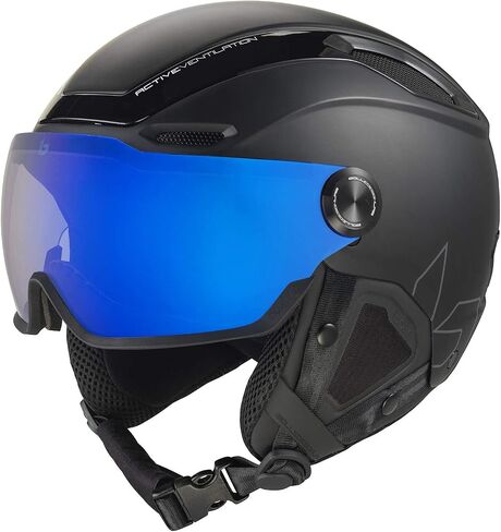 "Boll " bollé V-Line 32081 Black Matte - Photochromic Blue Mirror Lens Cat 1-2 S 52-55Cm, Multi, one Size in Saudi Arabia