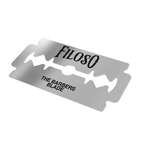 Filoso Razor Blades for Barbers - Double Edge Razor Blades - Men´s Safety Razor Blades for Shaving - The Barbers Blade - Platinum Stainless Steel Double Razor Shaving Blades for a Smooth, Precise and Clean Shave - Professional Barber Tool - 100 Count in Saudi Arabia
