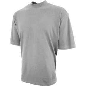 Good Life 100% Cotton Mock Turtleneck Shirt Short Sleeved Pre-Shrunk 4 Colors in Kuwait