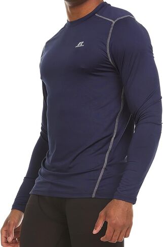 Russell Athletic Men's Fitted Long Sleeve Performance T-Shirt in Kuwait